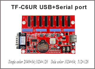 CHINE Carte de commande à LED TF-C6UR Longgreat Carte de commande à LED TF-C3U 128 * 1024 pixels USB + Port série Rgb Pour P6 P8 P10 Graphiques à LED fournisseur