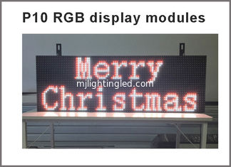 CHINE Affichage à défilement à LED P10 RGB Tableau de message Extérieur Affichage à LED pleine couleur Support USB programmable Pour le panneau LED fournisseur