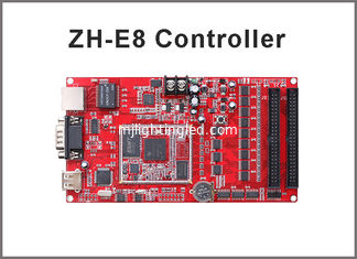 CHINE Système de contrôle d'affichage LED ZH-E8 Réseau+USB+RS232 Port 256*4096,512*2048 Pixels Carte de contrôle de module mono et double couleur fournisseur