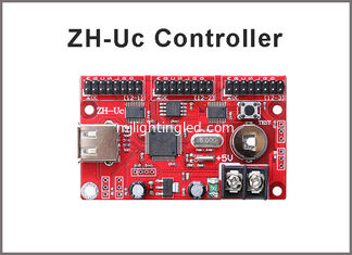 CHINE Le module d'écran de la carte ordre de ZH-Uc LED P10 LED a mené le système de contrôle de port des pixels 3*hub12 du port USB 512*48,768*32 de contrôleur fournisseur