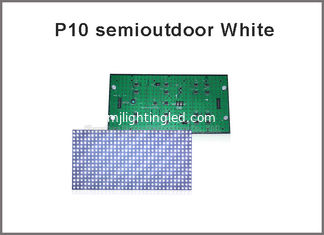 CHINE panneau d'affichage blanc léger de l'affichage 320*160 du point P10 de martix de modules Semi-extérieurs d'affichage fournisseur