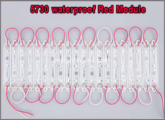 CHINE Les modules IP67 de DC12V SMD 5730 3LEDs LED imperméabilisent la lumière de haute qualité rouge de la publicité de la lampe 5730 légers fournisseur