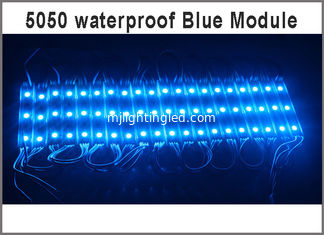 CHINE 20pcs lumière lumineuse superbe imperméable bleue de module du module IP65 LED de C.C 12V 5050 SMD 3 LED pour la publicité de Signage fournisseur