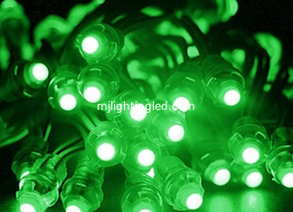 CHINE 50 pièces par lot DC5V vert LED à chaîne LED Pixel Module 12mm Digital Light étanche IP68 Publicité du bâtiment fournisseur