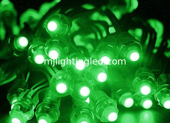 CHINE Le signage extérieur LED de DC5V LED de point des boules 12mm d'éclairages verts de pixel a mené le contre-jour mené par nameboard de lettres de canal fournisseur