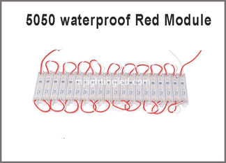 CHINE 5050 le module 3LED 12V imperméabilisent les modules menés rouges s'allumant pour le signe de contre-jour fournisseur