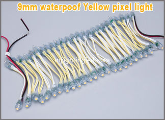 CHINE signes de publicité imperméables LED de pixel de 9mm de la lumière 12mm jaune IP68 5V de module fournisseur