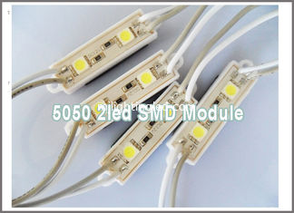 CHINE 5050 2 Module LED léger et petit Lampe à LED DC12V blanche Modules de rétroéclairage LED étanche fournisseur