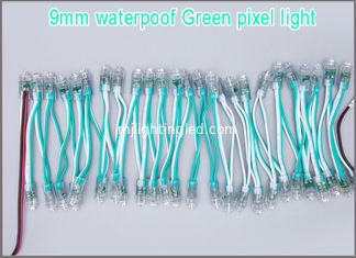 CHINE décoration légère menée verte LED d'intense luminosité de la lumière 5V de ficelle de pixel de 9mm mini fournisseur