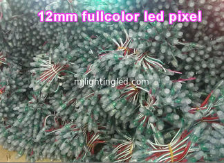 CHINE 5V 12mm Couleur changeante décoration lumière 1903IC Fullcolor Pixel Light Décoration de Noël fournisseur