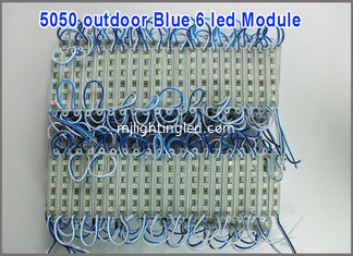 CHINE 12V a mené la couleur menée de bleu de modules du module 6 de pixel des lettres de canal 5050 fournisseur