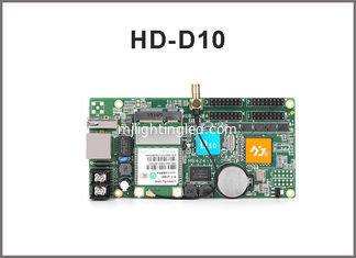 CHINE La carte de contrôleur d'écran d'affichage à LED De gamme de gris des contrôleurs 256 de D10 HD-D10 RVB 4 groupe HUB75 les appuis 384*64pixels fournisseur