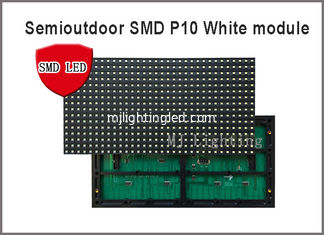 CHINE Semioutdoor P10 SMD a mené le panneau d'affichage blanc léger de module 320*160mm 32*16pixels 5V pour le message de publicité fournisseur
