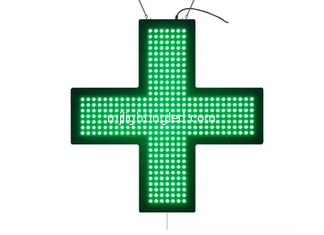 CHINE Pharmacie panneau lumineux à LED Croix Affichage intérieur 60cm Panneau rouge vert Bleu Jaune Couleur blanche fournisseur