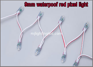 CHINE ficelle imperméable rouge-clair des modules IP68 de ficelle de pixel de 9mm 5V LED pour des lettres de chapiteau fournisseur