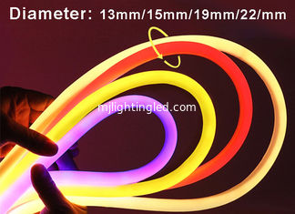 CHINE lumière de bande au néon 22mm flexible du rond D13mm 15mm 19mm de lumière de tube au néon de 220V LED pour les décorations extérieures fournisseur
