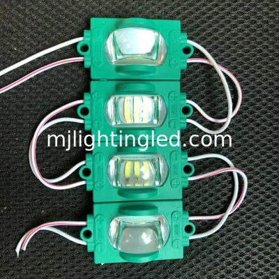 CHINE Module LED SMD2835 12V DC 3LED 1.5W IP65 Étanche à Injection avec Lentille pour Lettres Canal et Enseignes Publicitaires fournisseur