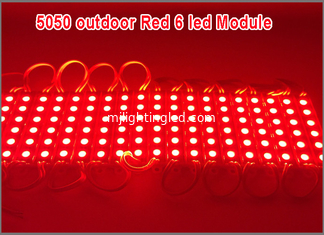 CHINE 5050 modules imperméables de contre-jour de signe de C.C 12V IP68 3D LED de puces du module SMD 6 de LED annonçant des modules de caisson lumineux fournisseur