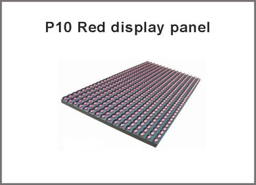 le panneau de l'affichage P10 mené rouge de 320*160mm annoncent le signe de panneau d'écran mettant en rouleau la matrice de points menée semi-extérieure de pixel du module 32*16 fournisseur