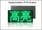 Le point extérieur adapté aux besoins du client de pixel de la lampe 32X16 de l'IMMERSION F5 de la couleur p10 verte de l'écran de visualisation 320X160mm pour l'installation fixe a mené le signe fournisseur