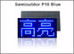 Programmable bleu mené programmable et le défilement de l'affichage mené par 32*16cm p10 d'écran de Semioutdoor ont mené le signe fournisseur