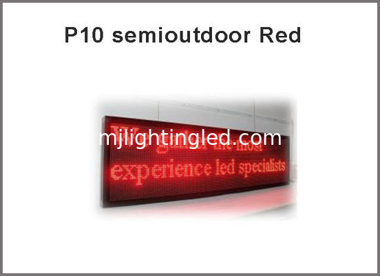 P10 32*16 Points Affichage extérieur 320*160mm P10 Panneau d'affichage à LED Lumière Texte en cours d'exécution Tableau publicitaire fournisseur
