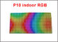 le hub d'intérieur 75 de module polychrome de pixel de 10mm 1/8 smd 3 du pixel 32*16 du balayage 320*160mm dans 1 affichage p10 de RVB a mené le module fournisseur