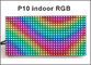 L'écran mené programmable p10 d'intérieur avec l'information de roulement de couleur de SMD RVB a mené le panneau d'affichage polychrome d'affichage d'écran fournisseur