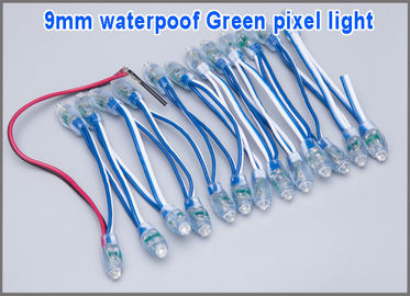 5V LED source de point de pixel couverture de lumière en silicone LED bande pour le signe 9mm Diamètre de la corde de lumière pour la décoration extérieure fournisseur