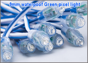 5V LED source de point de pixel couverture de lumière en silicone LED bande pour le signe 9mm Diamètre de la corde de lumière pour la décoration extérieure fournisseur
