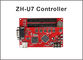ZH-U7 a mené la carte ordre USB+RS232 2xpin50 pour pour P10 simple et la publicité de couleur de dule a mené le système de contrôleur d'affichage de signe fournisseur