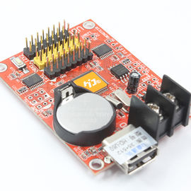 HD-A40S HD-U60 P10 Contrôleur d'affichage LED mono couleur et double couleur pour les signes mobiles à LED avec communication USB U-Disk fournisseur