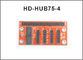 Le contrôle RVB de soutien HD-D1 HD-D3 HD-D30 de la carte 4*HUB75 de transfert de la carte HUB75-4 d'adaptateur de HD HUB75B a mené des modules fournisseur