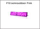 5V dentellent l'écran de visualisation mené par signage de publicité de table des messages du semioutdoor 320*160mm de module de panneau d'affichage de P10 LED fournisseur