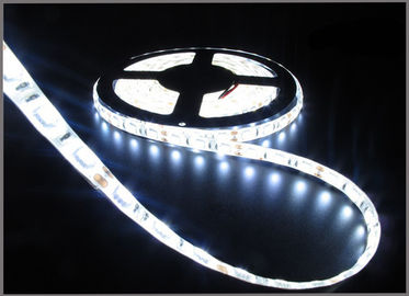 Lumière LED 5050 DC12V Lumière LED flexible IP65 imperméable à l'eau 60 Led/M,5m/Roll Lumière LED blanche 5050 fournisseur