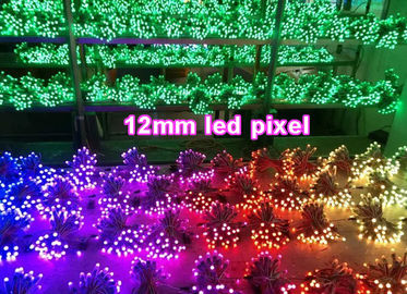 lumière menée de la lumière 5V/12V LED de point de pixel adaptée aux besoins du client par 9mm pour le contre-jour imperméable de canal fournisseur