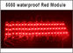 les modules de 20pcs LED stockent le contre-jour mené imperméable rouge de lumière de bande ip68 de la lampe 3 SMD 5050 de signe de lumière de fenêtre avant fournisseur