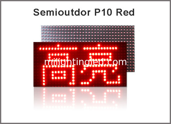 Modules d'affichage de panneau LED P10 à l'extérieur/à l'intérieur Tableau d'affichage rouge vert bleu jaune blanc dans la salle de conférence fournisseur