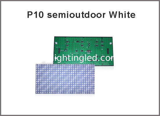 Écran de visualisation blanc Semi-extérieur de message de module d'affichage à LED De couleur de l'affichage à LED P10 de DIY fournisseur