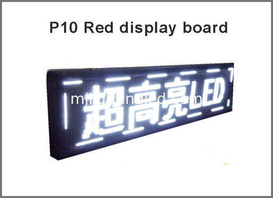 Écran de visualisation blanc Semi-extérieur de message de module d'affichage à LED De couleur de l'affichage à LED P10 de DIY fournisseur