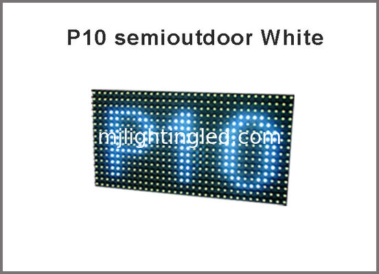 Écran de visualisation blanc Semi-extérieur de message de module d'affichage à LED De couleur de l'affichage à LED P10 de DIY fournisseur