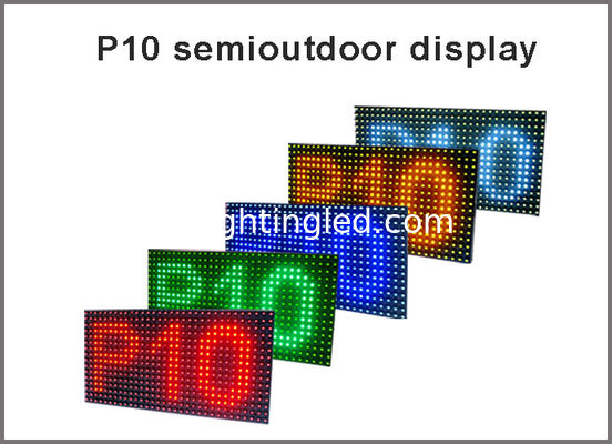 Écran de visualisation blanc Semi-extérieur de message de module d'affichage à LED De couleur de l'affichage à LED P10 de DIY fournisseur