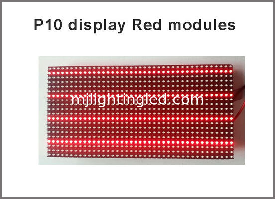 Module LED rouge extérieur P10 320*160mm pour affichage de messages publicitaires fournisseur