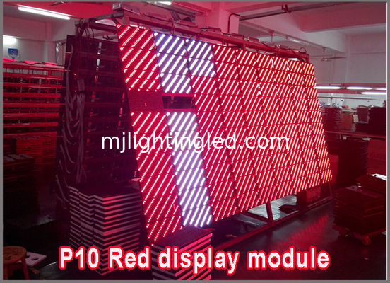 Module LED rouge extérieur P10 320*160mm pour affichage de messages publicitaires fournisseur