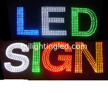 IP66 DC5V 9 mm Blanc LED Pixel Lumières à chaîne Illuminé Lettres de chaîne Signe Couleur blanche fournisseur