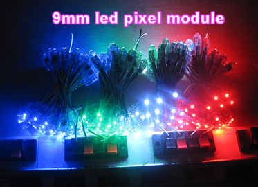 Lampes LED 5V Lumière 9 mm bande de pixels 50 pièces/chaîne pour les signes de lettres fournisseur
