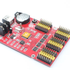Carte ordre simple/double de port USB de carte ordre de module de HD-U40 HD-U63 P10 grande d'écran de la couleur LED fournisseur