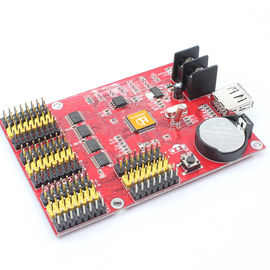 Carte ordre simple/double de port USB de carte ordre de module de HD-U40 HD-U63 P10 grande d'écran de la couleur LED fournisseur