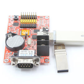 Huidu HD-S61 carte de commande de module LED HD-A41 P10 Système de programme d'affichage RS232 + USB 1*HUB08 2*HUB12 fournisseur