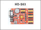HD-S63 Carte de contrôle de l'affichage LED mono et double couleur HD-U41 USB+RS232 Ports série de communication pour l'affichage fournisseur
